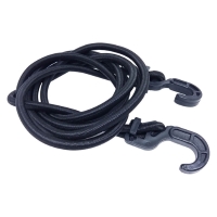 Elástico extensor com gancho 1,00m preto Worker